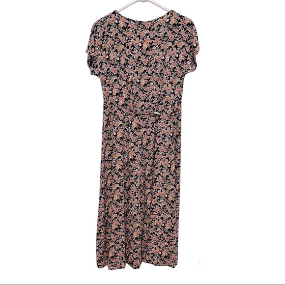 VINTAGE 90s My Michelle Floral midi dress Size 9/10 fits like a small - Picture 5 of 14